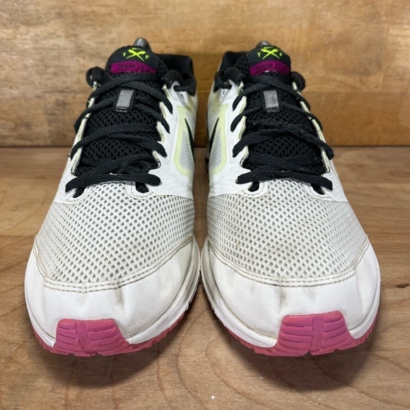 Nike Zoom Fly Womens Size 10 Running Shoes Sneakers White Yellow 630995-105 - Picture 2 of 8